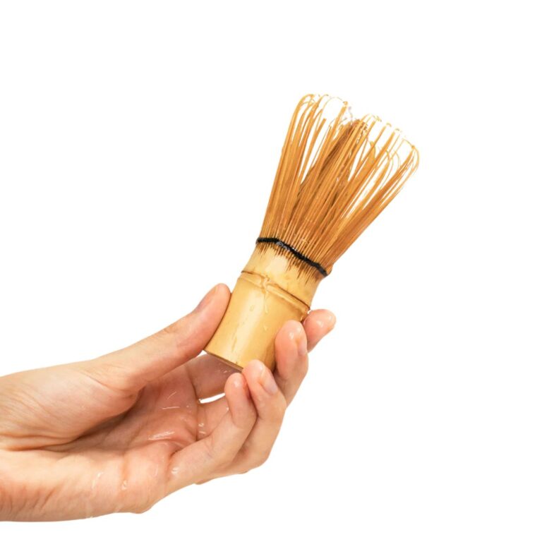 batidor bambú detalle