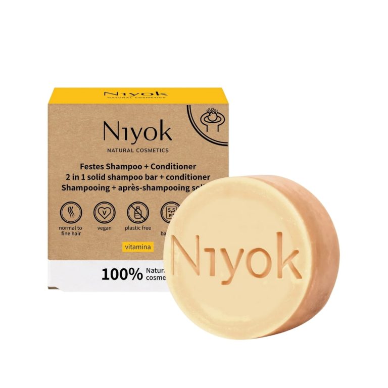 CHAMPU + ACONDICIONADOR SOLIDO vitamina 80 gr