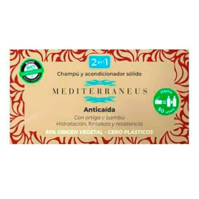 MEDITERRANEUS champu-acondicionador solido anticaida 55 gr.