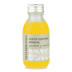Aceite hidratante corporal sensual ecologico