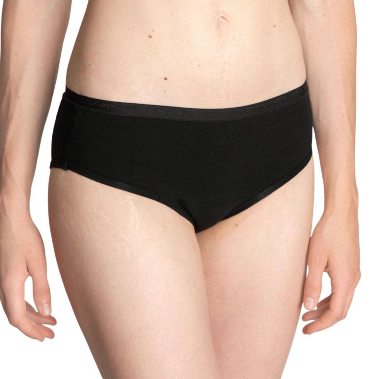 Braguita Menstrual Negra Flujo Moderado 4/L