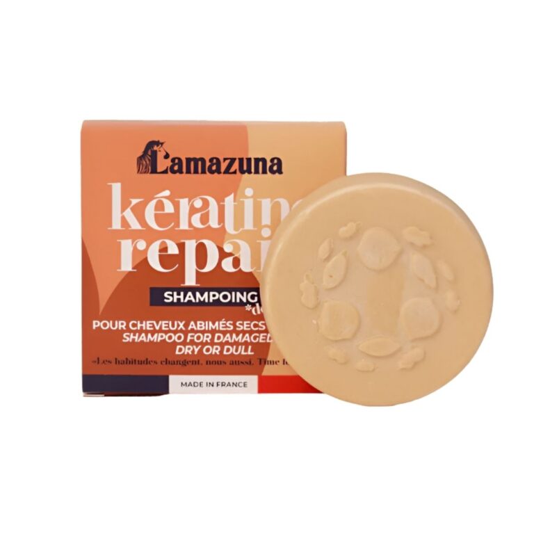 Champú Sólido Reparador con Queratina Vegetal