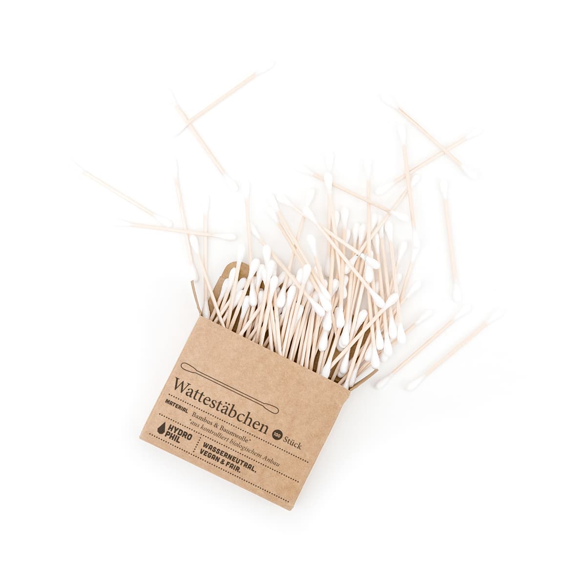 bastoncillos para los oídos de algodón y bambú bastoncillos para los oídos de algodón y bambú