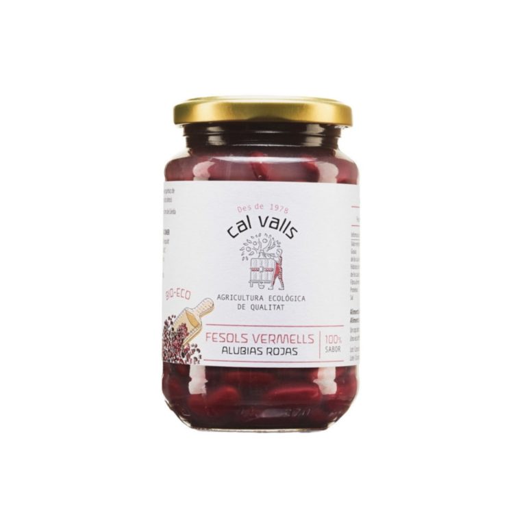 Alubias rojas cocidas 250 g BIO
