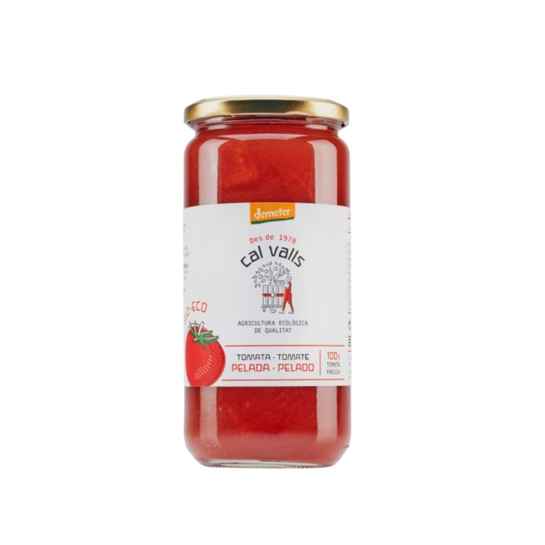 Tomate entero pelado 660 g BIO