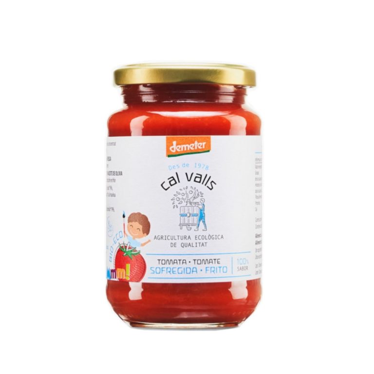 Tomate sofrito 350 g BIO sin azucar