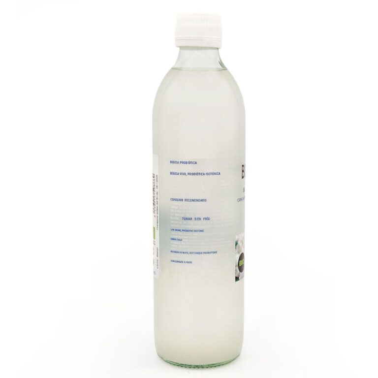 Kéfir de Agua Sabor Limón Parte Trasera