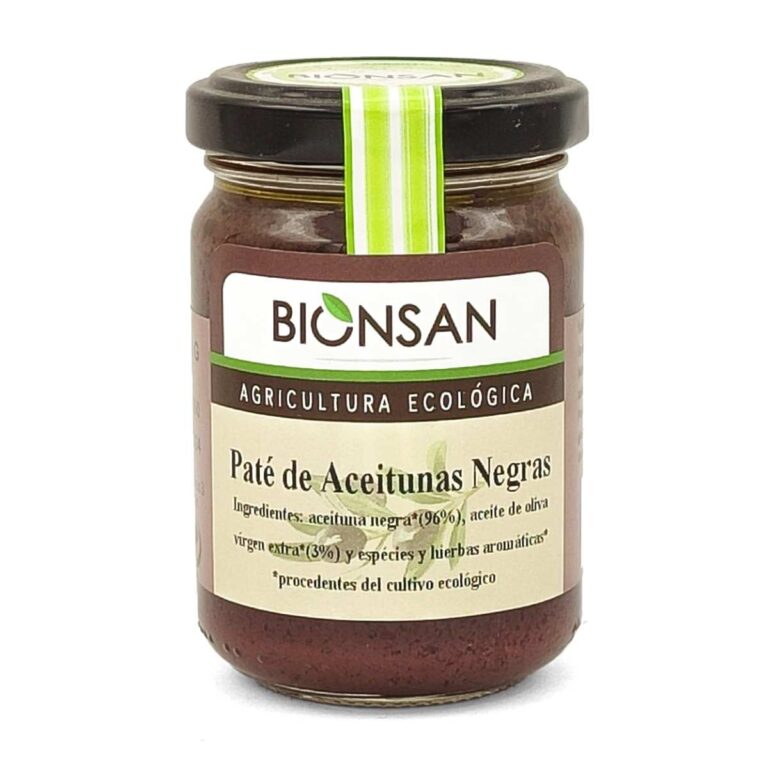 Paté de Aceitunas Negras 140 g BIO