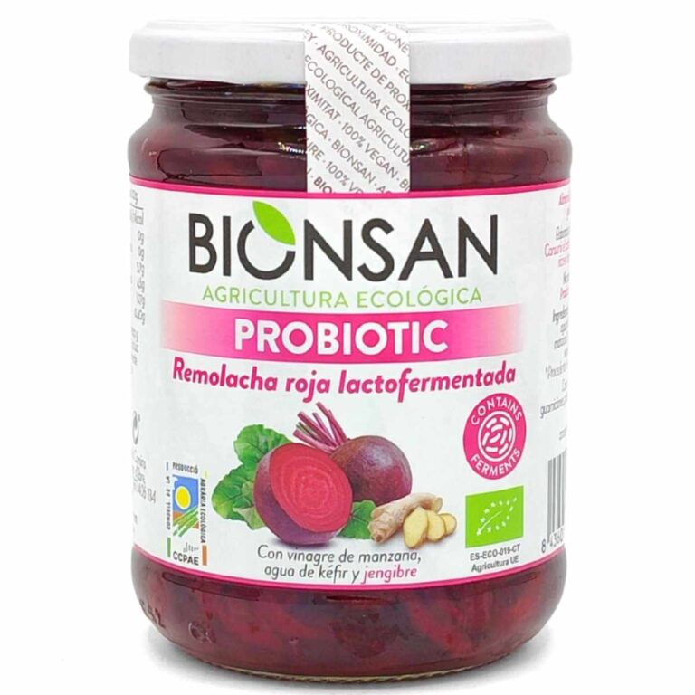 Remolacha Roja Lactofermentada Jengibre 420 g BIO