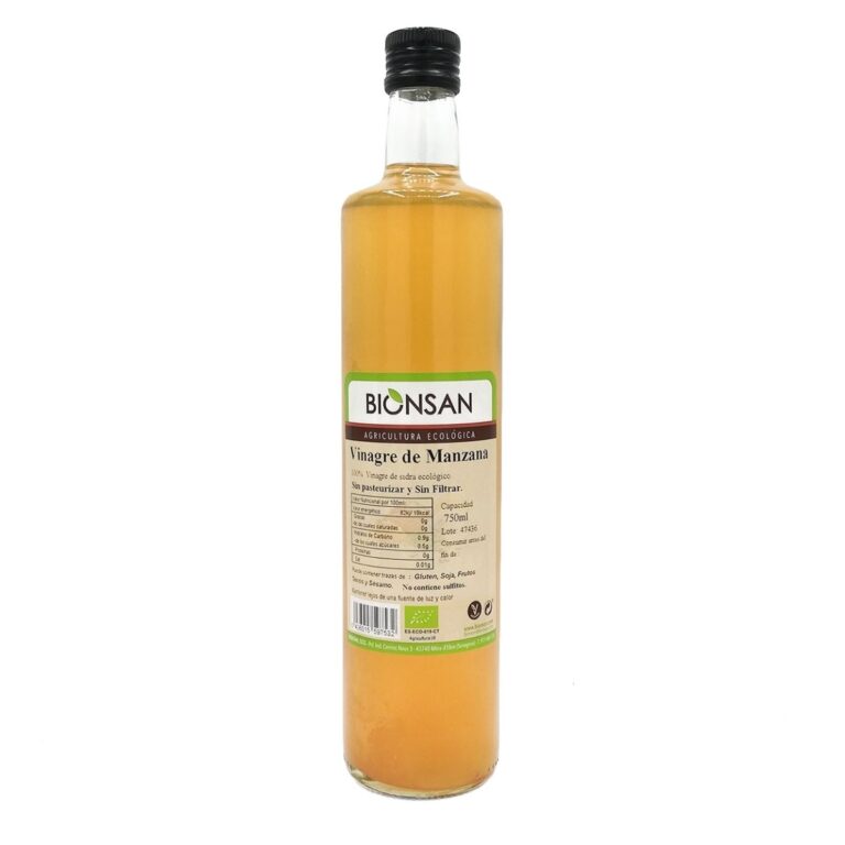 Vinagre de Manzana Bionsan 750 mL BIO