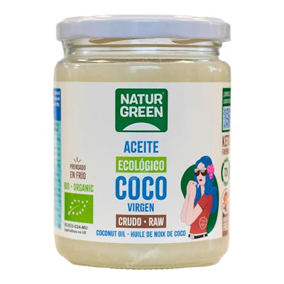 ACEITE VIRGEN DE COCO 1ª presion frio 400gr. BIO