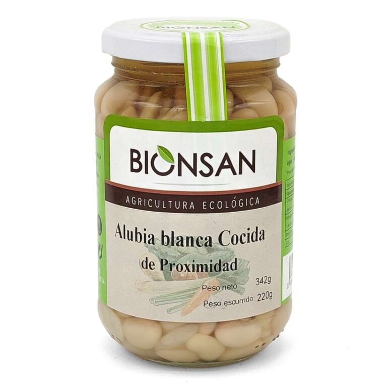 ALUBIAS BLANCAS cocidas 220gr. ECO