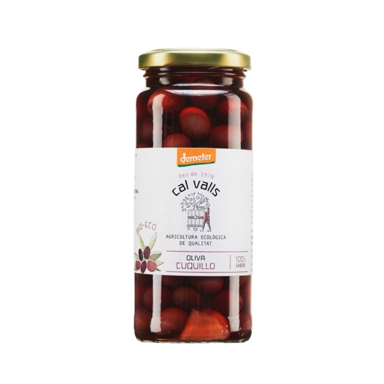 ACEITUNA CUQUILLO 350gr. DEMETER