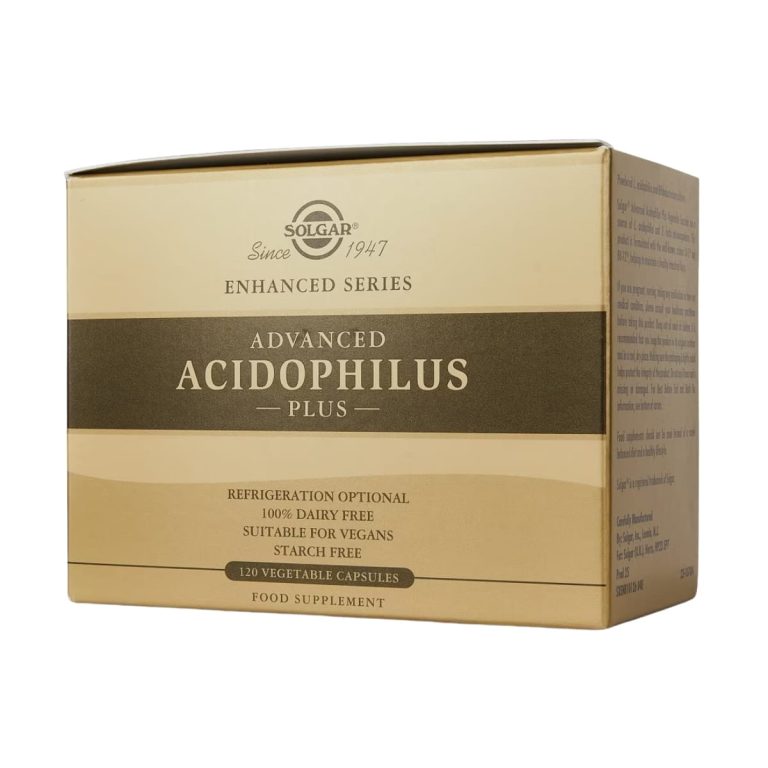 40 Plus Acidophilus Avanzado – 120 Capsulas Veganas