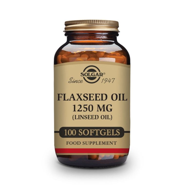 Aceite de Linaza 1250 mg – 100 Perlas
