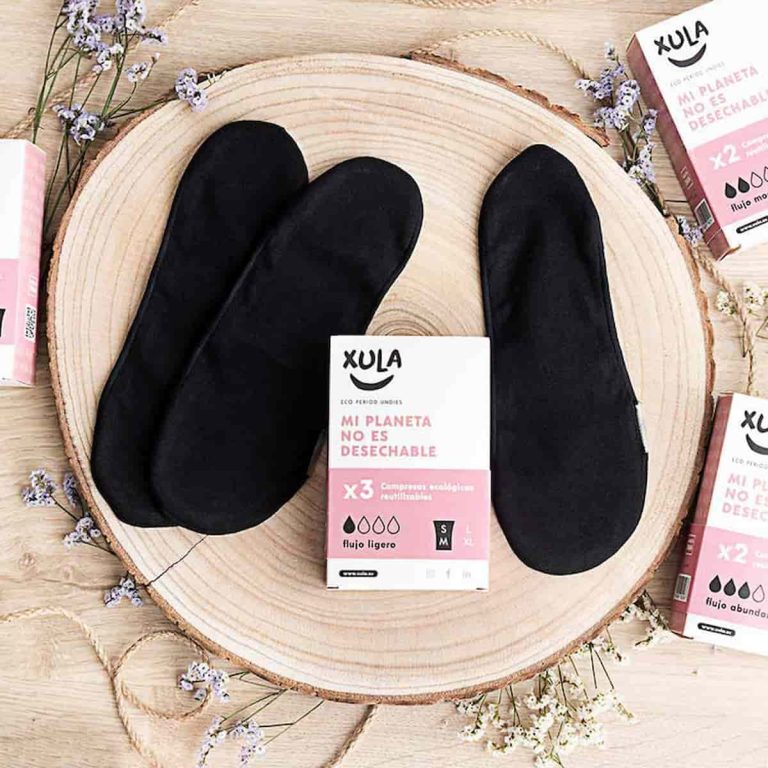 Compresas Reutilizables Flujo Ligero S/M 3 Unidades