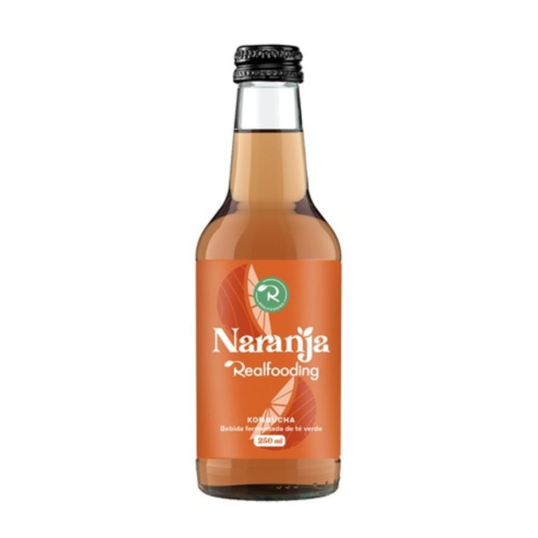 Kombucha Naranja RealFooding 250 mL