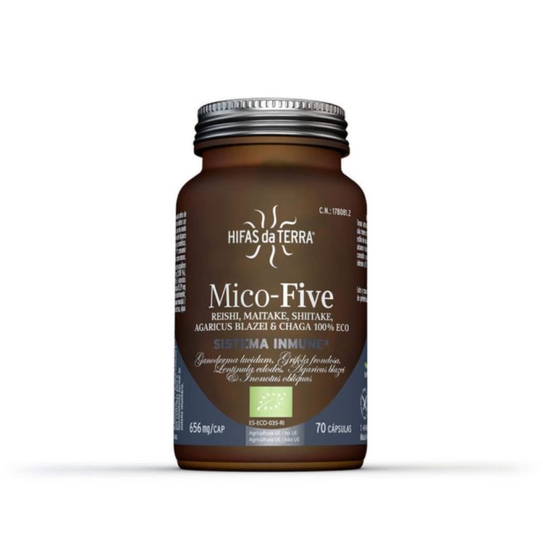 Mico Five con Chaga HDT – 70 Cápsulas Veganas