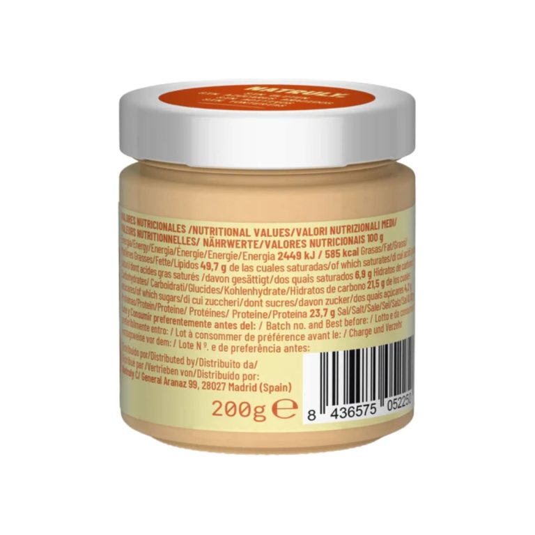 Etiqueta de la Crema de Cacahuete 200g