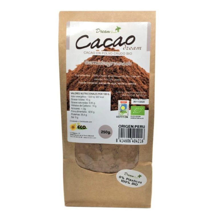 Cacao en Polvo 250 g BIO
