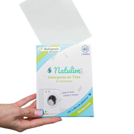 Detergente en Tiras Natulim sin Fragancia
