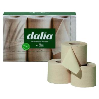 PAPEL HIGIENICO DOBLE CAPA sin blanquear 6roll BIO