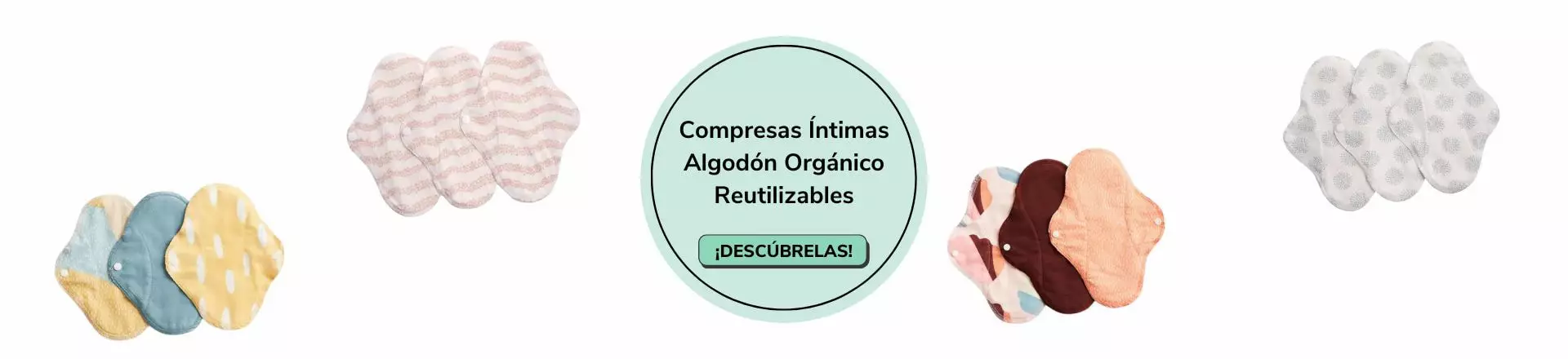 Compresas de Algodón Reutilizables